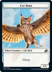 Cat Bird // Human Soldier (004) Double-sided Token [Ikoria: Lair of Behemoths Tokens] | Golgari Games