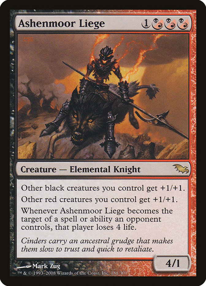 Ashenmoor Liege [Shadowmoor] | Local Legends