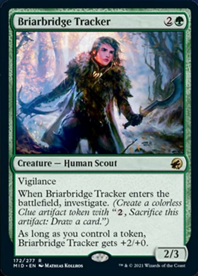 Briarbridge Tracker [Innistrad: Midnight Hunt] | Golgari Games