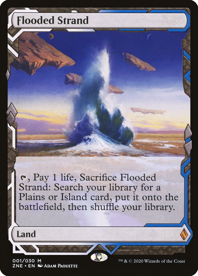 Flooded Strand (Expeditions) [Zendikar Rising Expeditions] | Golgari Games