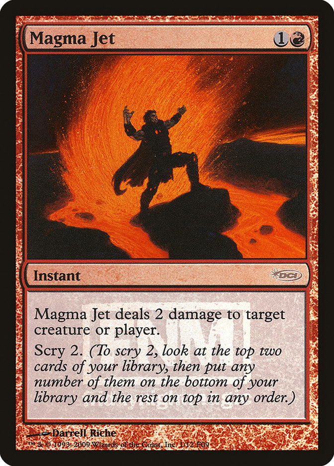 Magma Jet [Friday Night Magic 2009] | Golgari Games