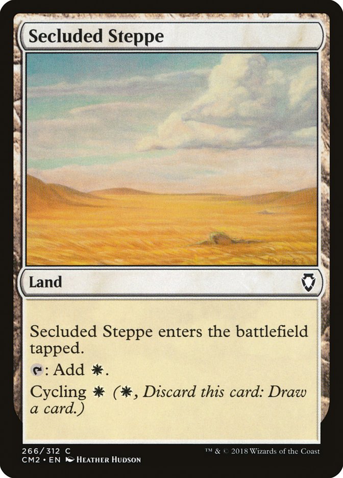 Secluded Steppe [Commander Anthology Volume II] | Golgari Games