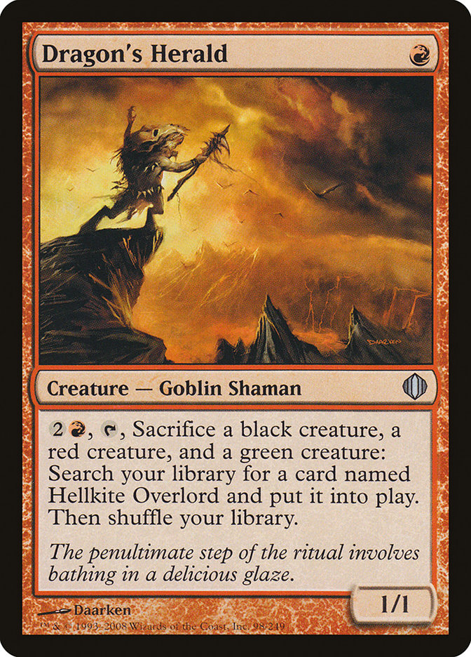 Dragon's Herald [Shards of Alara] | Local Legends
