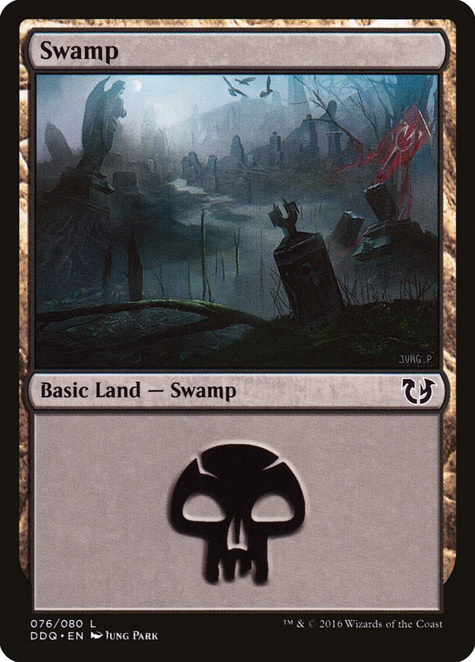 Swamp (76) [Duel Decks: Blessed vs. Cursed] | Local Legends