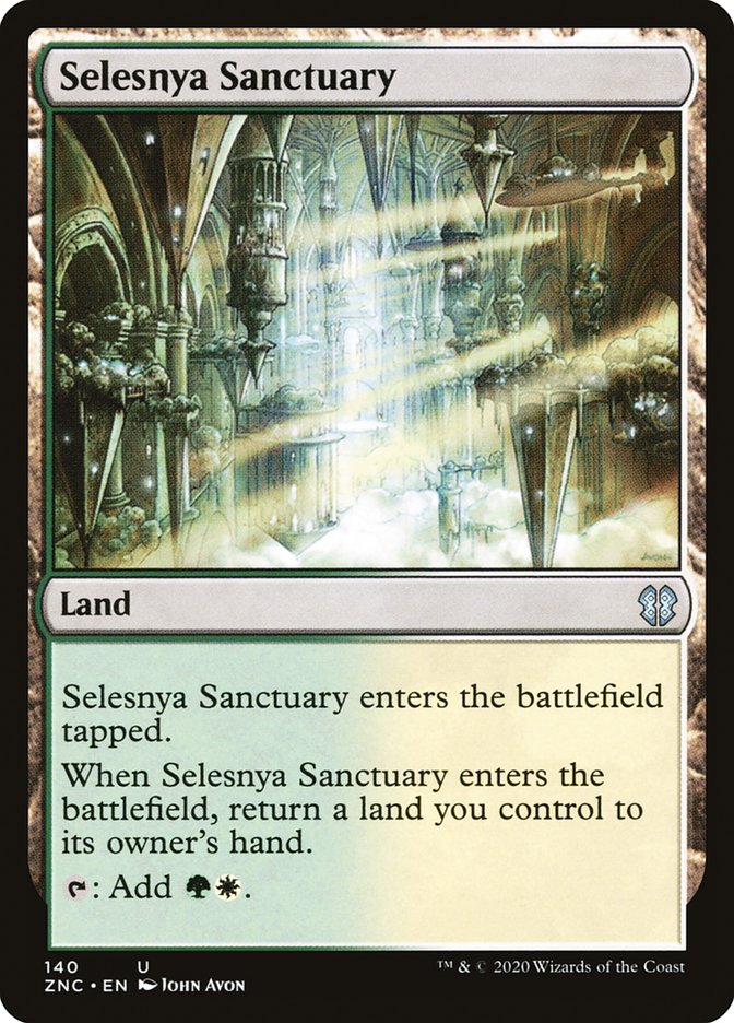 Selesnya Sanctuary [Zendikar Rising Commander] | Local Legends