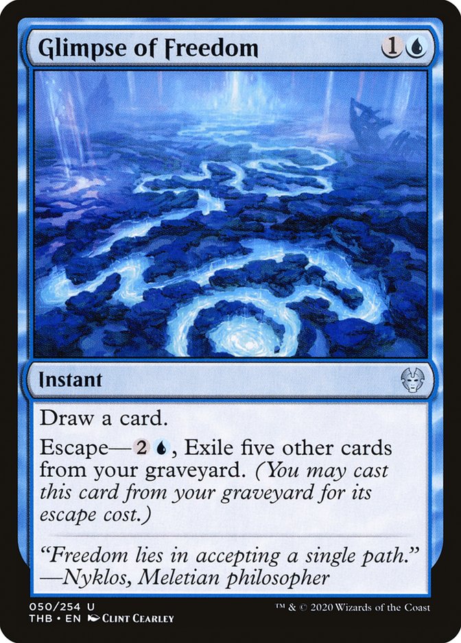 Glimpse of Freedom [Theros Beyond Death] | Local Legends