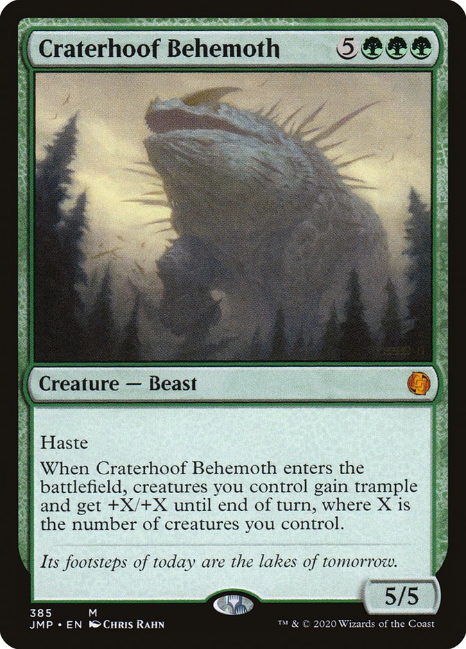 Craterhoof Behemoth [Jumpstart] | Local Legends