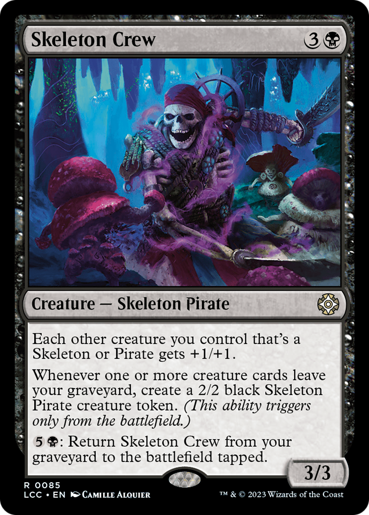 Skeleton Crew [The Lost Caverns of Ixalan Commander] | Golgari Games