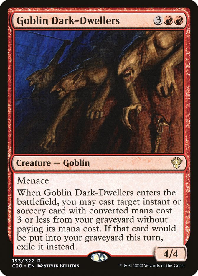 Goblin Dark-Dwellers [Commander 2020] | Golgari Games