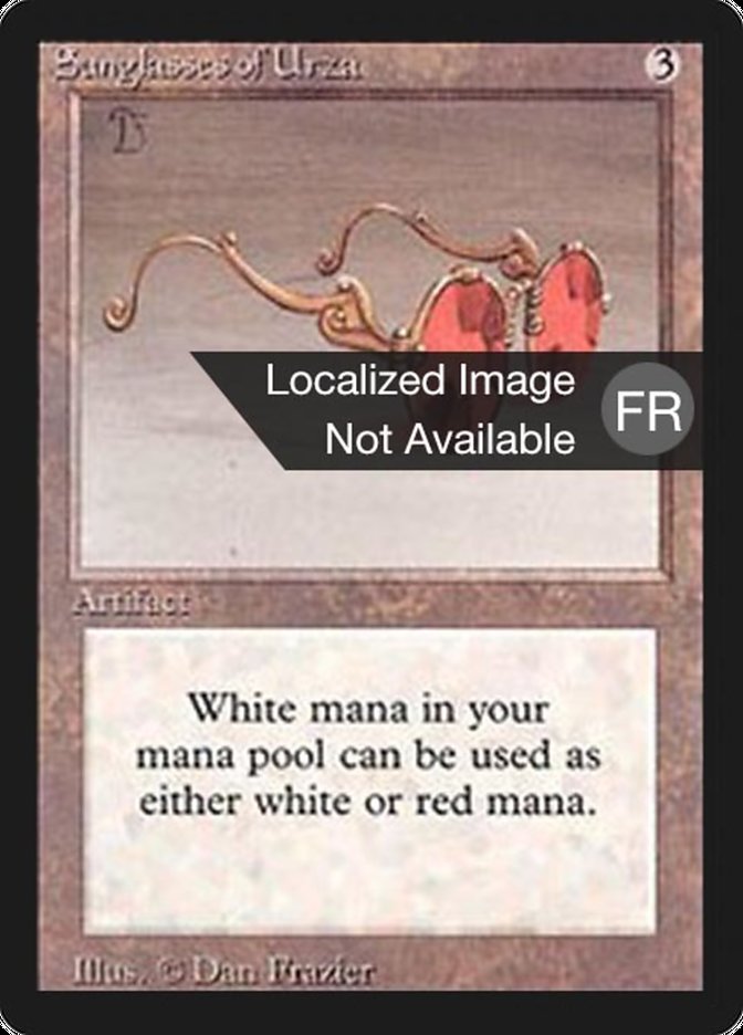 Sunglasses of Urza [Foreign Black Border] | Local Legends