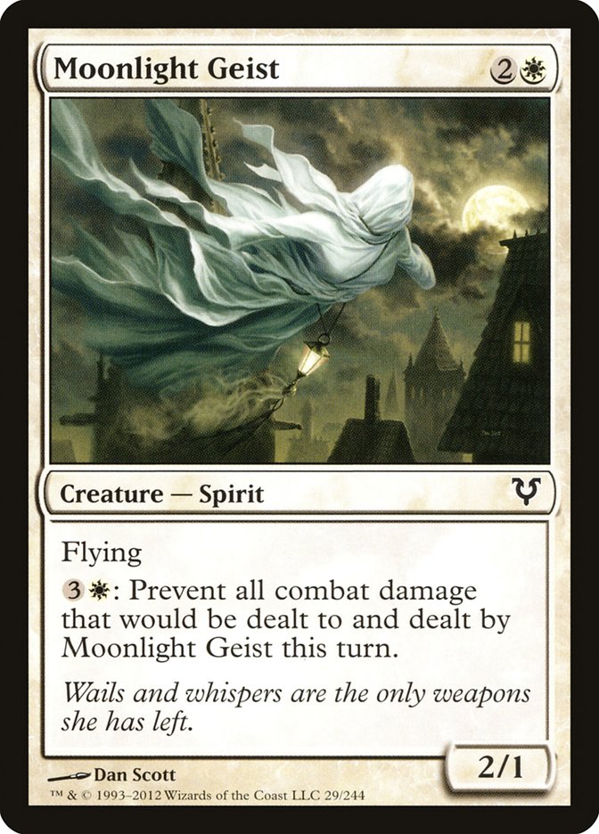 Moonlight Geist [Avacyn Restored] | Golgari Games