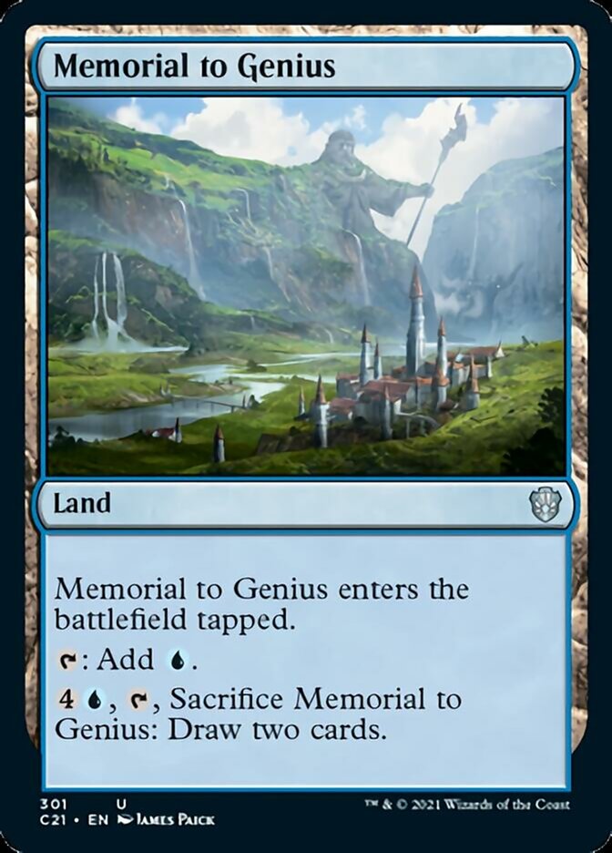 Memorial to Genius [Commander 2021] | Local Legends