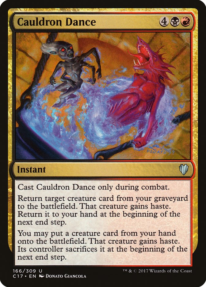 Cauldron Dance [Commander 2017] | Local Legends