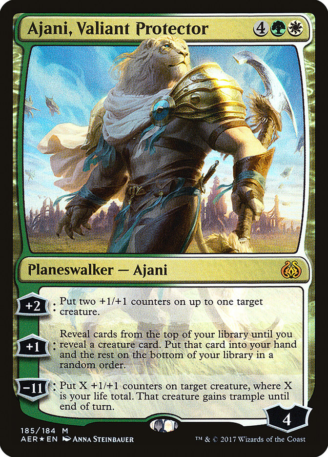 Ajani, Valiant Protector [Aether Revolt] | Local Legends