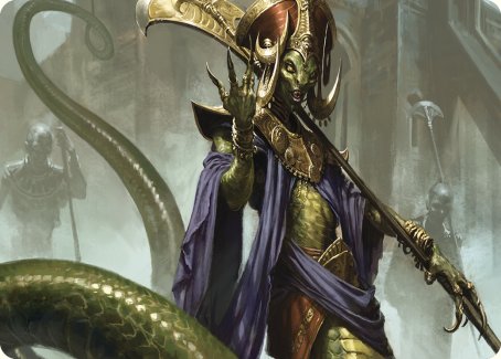 Sidisi, Brood Tyrant Art Card [Commander Masters Art Series] | Local Legends