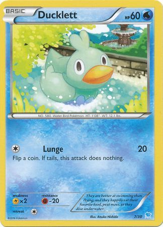 Ducklett (7/30) [XY: Trainer Kit 3 - Suicune] | Golgari Games