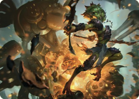 Argothian Sprite Art Card [The Brothers' War Art Series] | Golgari Games