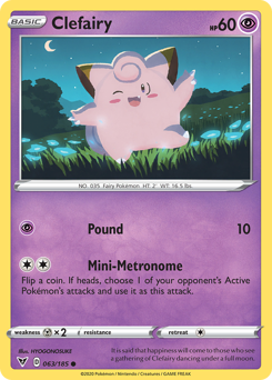 Clefairy (063/185) [Sword & Shield: Vivid Voltage] | Golgari Games