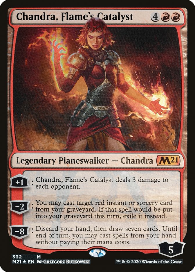 Chandra, Flame's Catalyst [Core Set 2021] | Local Legends