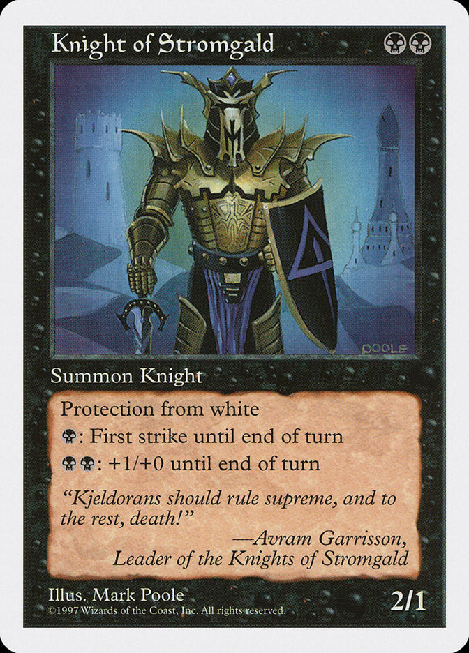 Knight of Stromgald [Fifth Edition] | Local Legends
