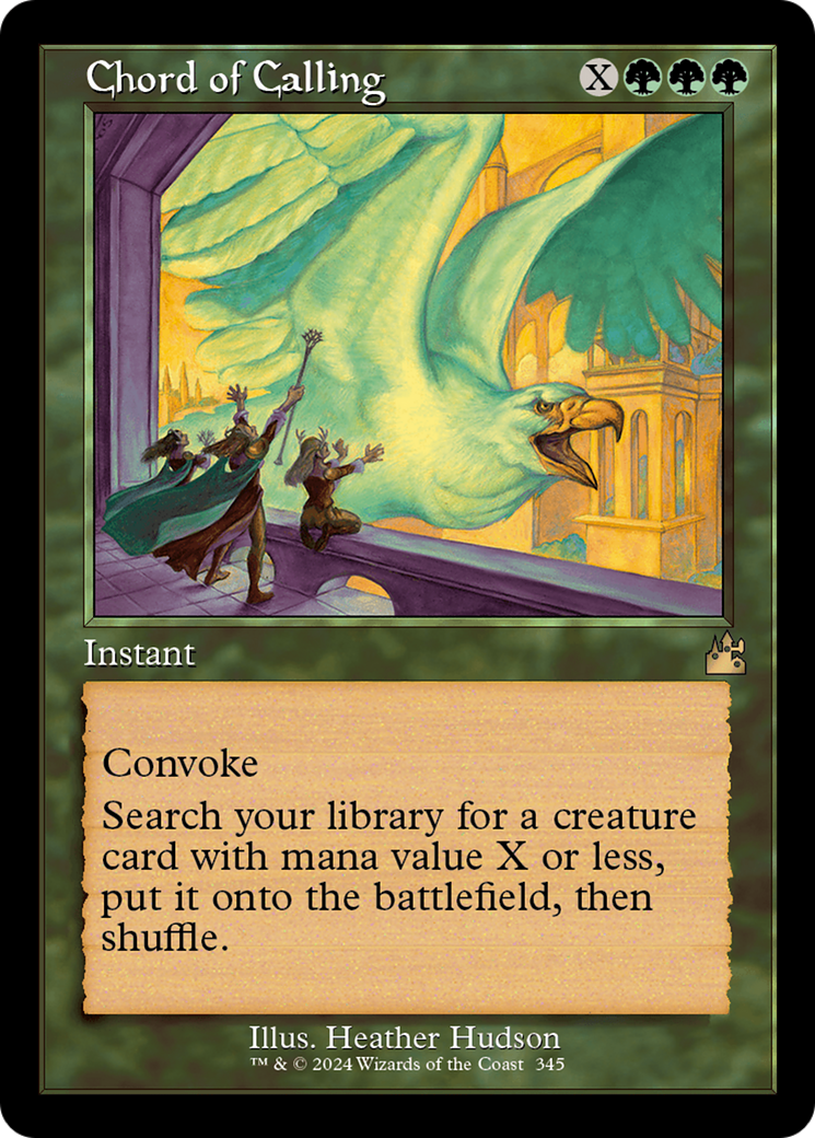 Chord of Calling (Retro Frame) [Ravnica Remastered] | Local Legends