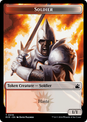 Goblin (0008) // Soldier Double-Sided Token [Ravnica Remastered Tokens] | Local Legends