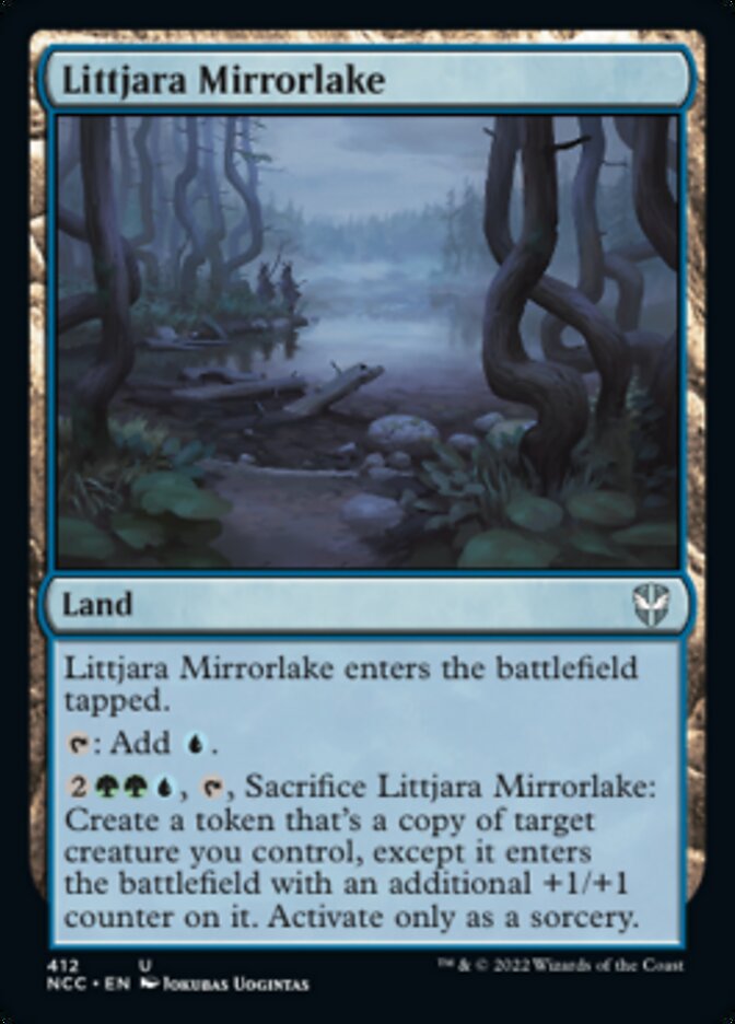 Littjara Mirrorlake [Streets of New Capenna Commander] | Local Legends