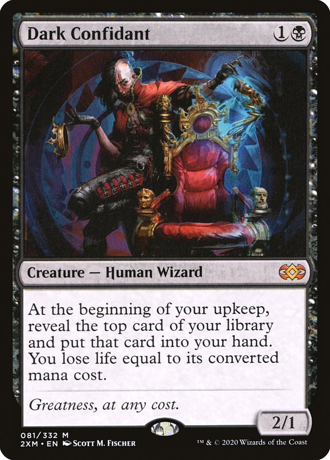 Dark Confidant [Double Masters] | Local Legends