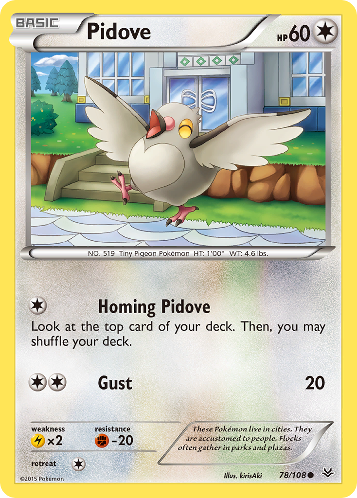 Pidove (78/108) [XY: Roaring Skies] | Golgari Games