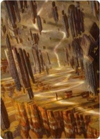 Brightclimb Pathway Art Card [Zendikar Rising Art Series] | Golgari Games