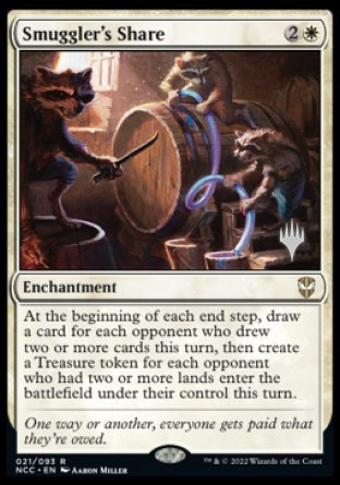 Smuggler's Share (Promo Pack) [Streets of New Capenna Commander Promos] | Local Legends