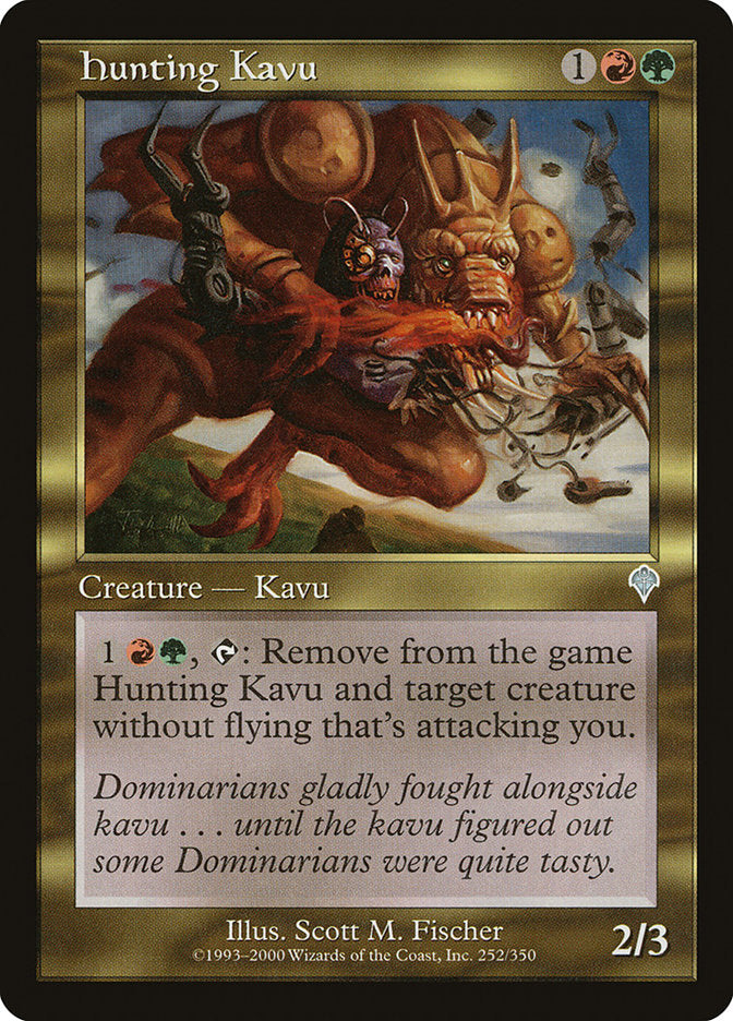 Hunting Kavu [Invasion] | Golgari Games