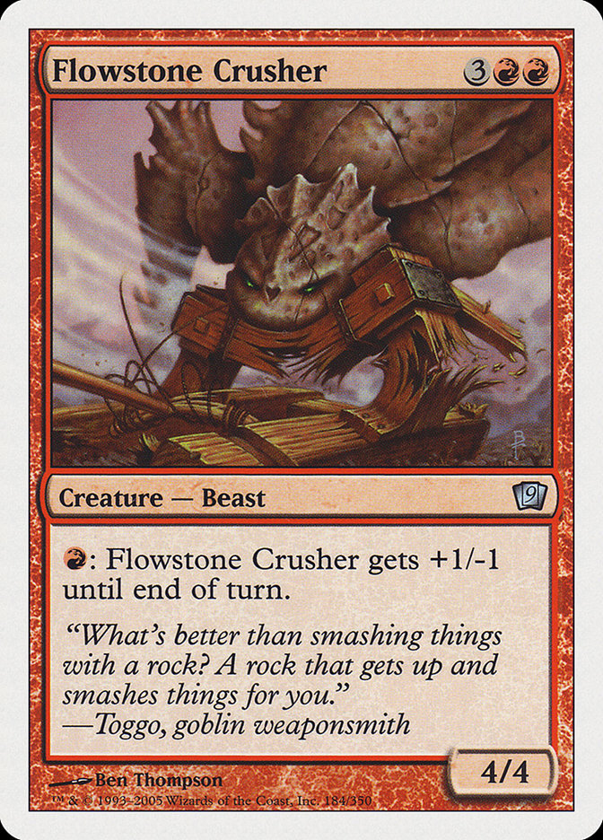 Flowstone Crusher [Ninth Edition] | Local Legends