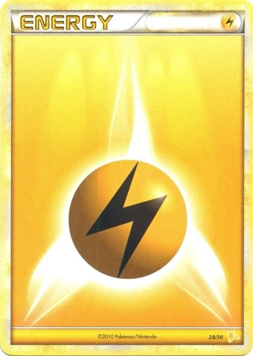 Lightning Energy (28/30) [HeartGold & SoulSilver: Trainer Kit - Raichu] | Golgari Games