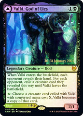 Valki, God of Lies // Tibalt, Cosmic Impostor [Kaldheim Prerelease Promos] | Golgari Games