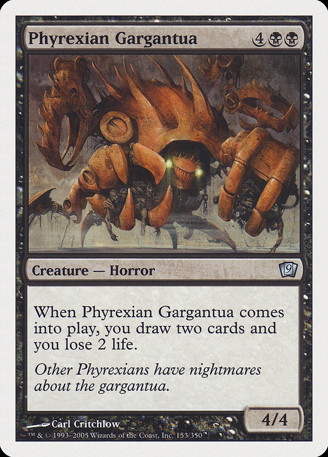 Phyrexian Gargantua [Ninth Edition] | Golgari Games