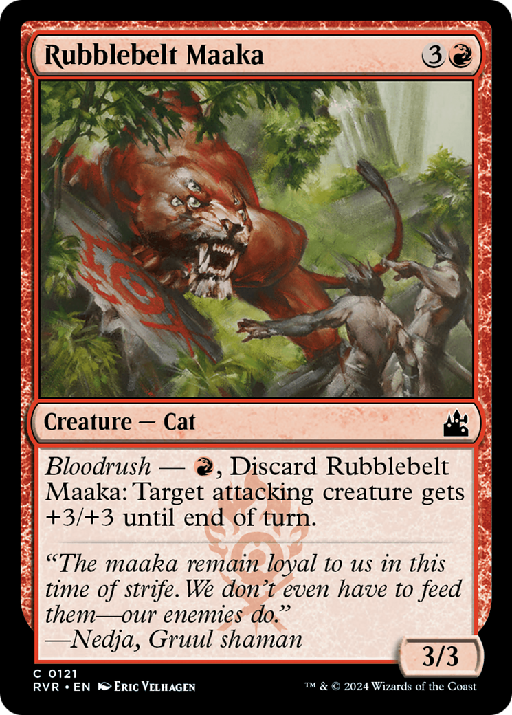 Rubblebelt Maaka [Ravnica Remastered] | Golgari Games