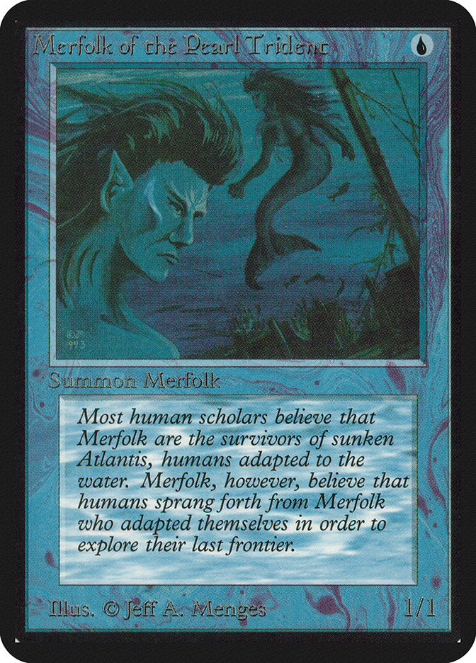 Merfolk of the Pearl Trident [Alpha Edition] | Golgari Games