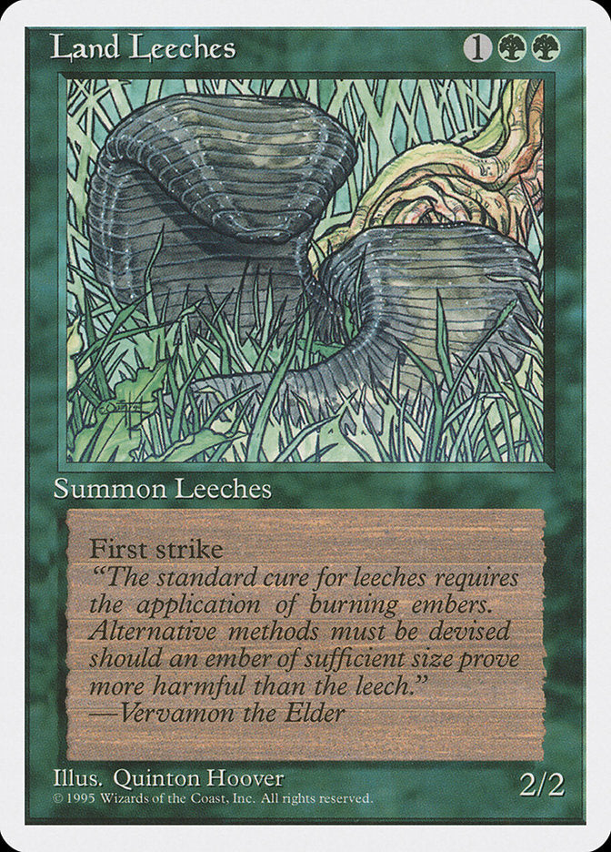 Land Leeches [Fourth Edition] | Golgari Games