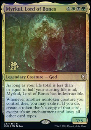 Myrkul, Lord of Bones [Commander Legends: Battle for Baldur's Gate Prerelease Promos] | Golgari Games