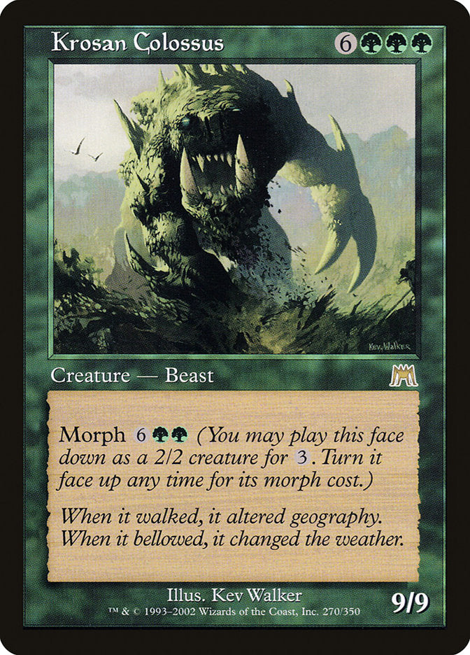 Krosan Colossus [Onslaught] | Local Legends