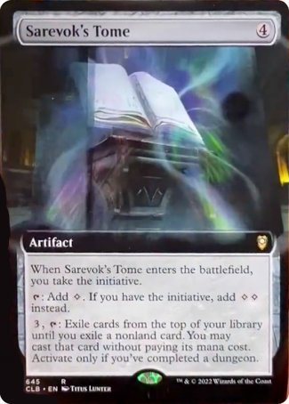 Sarevok's Tome (Extended Art) [Commander Legends: Battle for Baldur's Gate] | Local Legends
