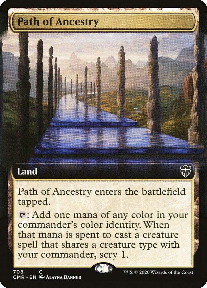 Path of Ancestry (Extended Art) [Commander Legends] | Local Legends