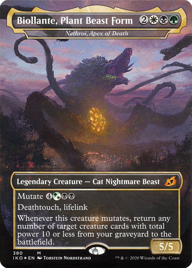 Nethroi, Apex of Death - Biollante, Plant Beast Form (Godzilla Series) [Ikoria: Lair of Behemoths] | Local Legends