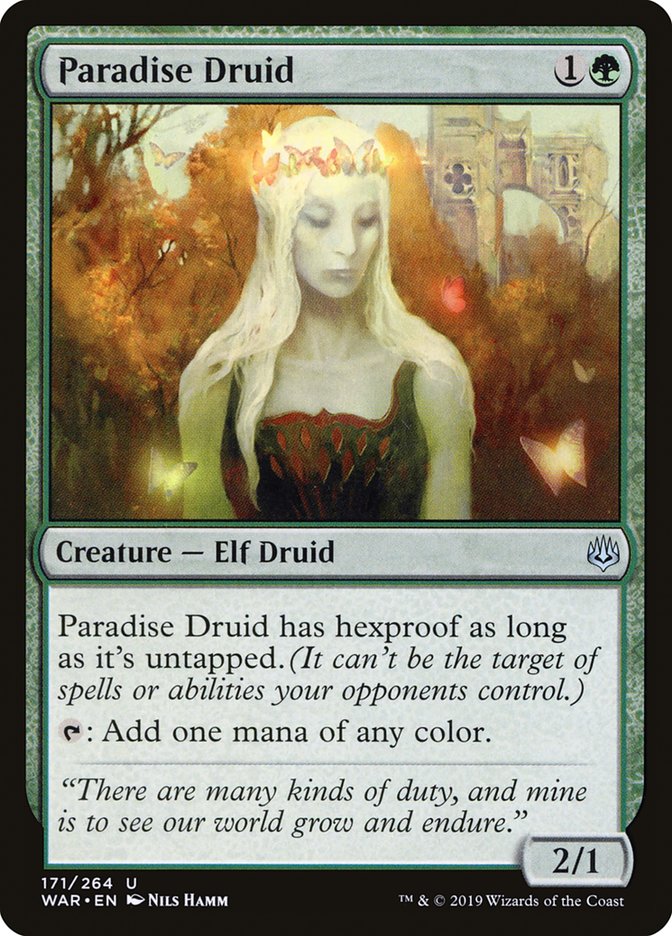 Paradise Druid [War of the Spark] | Local Legends