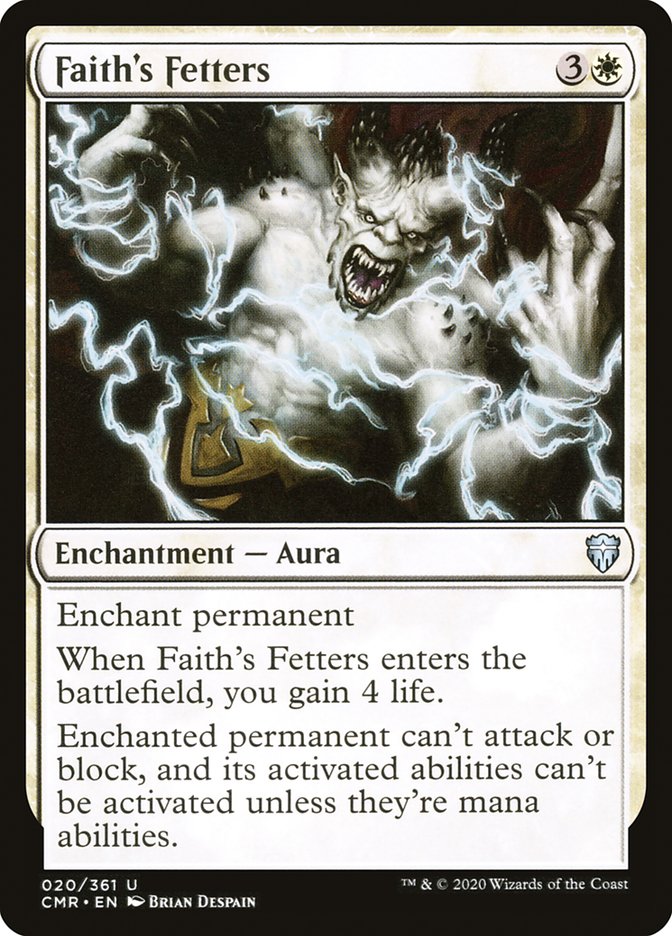 Faith's Fetters [Commander Legends] | Golgari Games