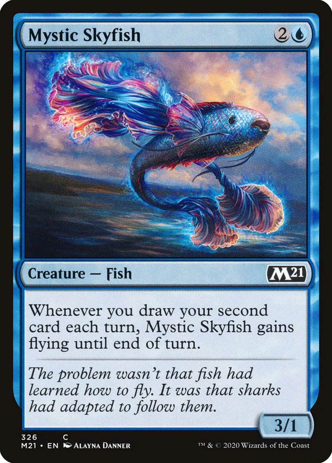 Mystic Skyfish [Core Set 2021] | Golgari Games