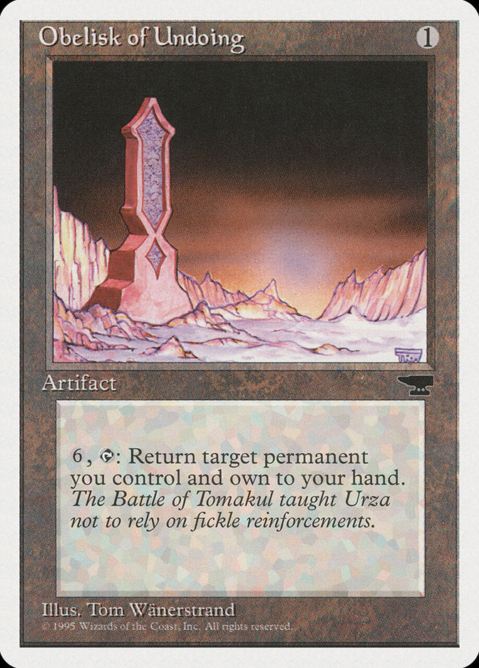 Obelisk of Undoing [Chronicles] | Local Legends
