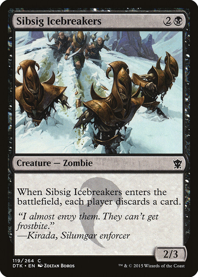 Sibsig Icebreakers [Dragons of Tarkir] | Golgari Games