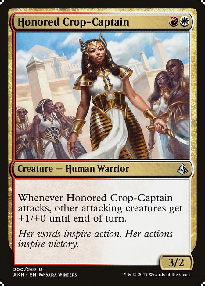 Honored Crop-Captain [Amonkhet] | Local Legends